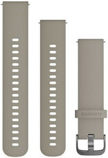 Garmin Vívomove Optic/Vívoactive 3 Armband, Silikon, beige + Verlängerungsstück