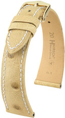 Beige Lederband Hirsch Massai Strauß L 04262091-1 (Straußenleder) Hirsch Auswahl