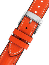 Orangefarbenes Lederband Morellato Sailing 5617C03.084 M