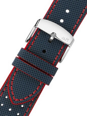 Rotes und blaues Lederband Morellato Sumo 5485D37.883 M