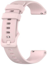 QuickRelease Armband 20mm, Silikon, rosa, rosa Schnalle (Garmin Venu, Venu Sq, Venu 2 plus, etc.)