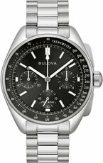 Bulova Lunar Pilot Quarz-Chronograph 96K111 (+ Ersatz-Lederband)