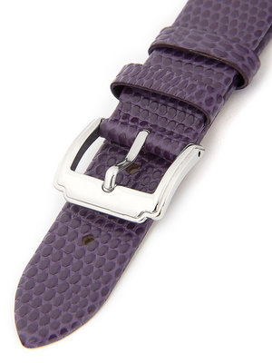 Damen Echt Leder Uhrenarmband lila  HYP-02-VIOLET