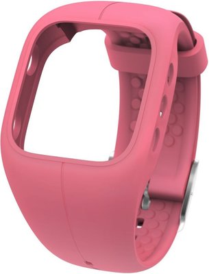 Unisex Silikonarmband Polar zur Uhr A300 rosa