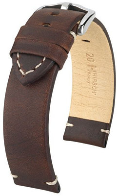 Dunkelbraunes Lederband Hirsch Ranger L 05402010-2 (Teletina)