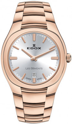 Edox Les Bémonts Ultra Slim Date Quartz 57004-37r-air