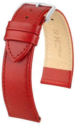 Rotes Lederband Hirsch Osiris M 03475120-2 (Teletina)