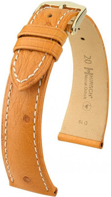 Braunes Lederband Hirsch Massai Ostrich M 04262174-1 (Straußenleder) Hirsch Selection