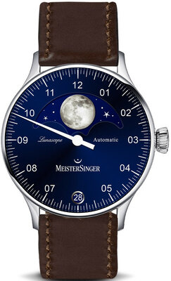 MeisterSinger Lunascope Automatic Moon Phase Date LS908_SCF02