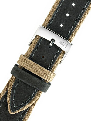 Grau-braunes Armband Morellato Vecellio 5332C38.090 M (Textil, Leder)