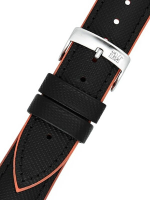 Schwarzes und orangefarbenes Armband Morellato Boxing 4762797.886 M (Kunststoff/Gummi)