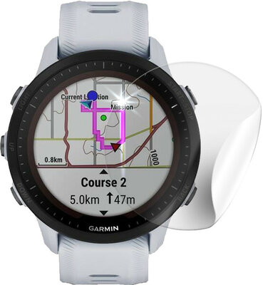 Schutzfolie Bildschirmschutz für Garmin Forerunner 955 PRO Uhr