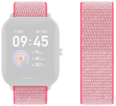 QuickRelease-Band 20mm, Nylon, neonpink