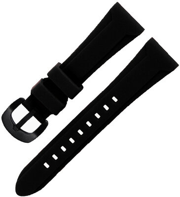 Schwarzes Silikonarmband Ricardo Urbino