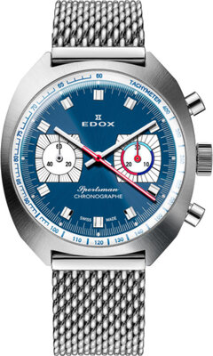 Edox Sportsman Automatic 08202-3bu-buin Limited Edition 600pcs (+ Ersatzlederband)