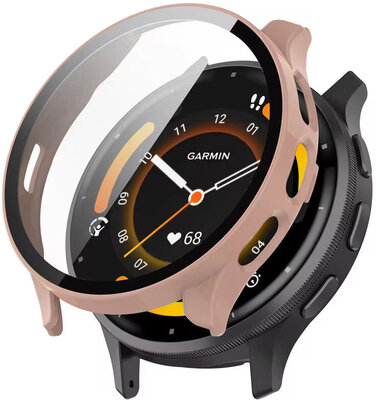 Schutzhülle mit Glass für Garmin Venu 3, rosa