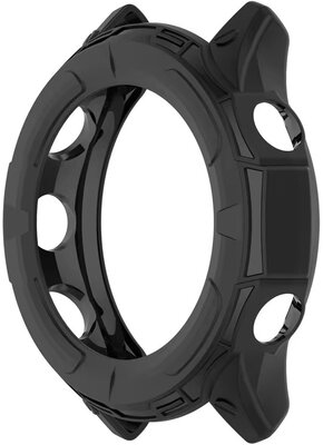 Schutzhülle für Garmin Forerunner 255, Silikon, schwarz