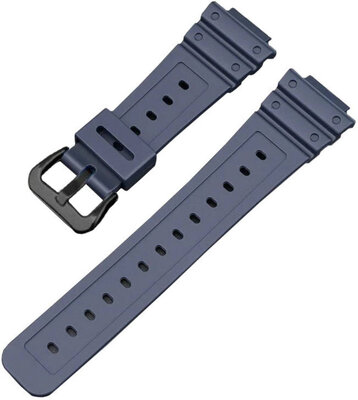 Silikonarmband Ricardo 16mm (für Casio GA2100,DW6900), blau V3