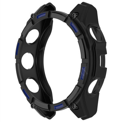 Schutzhülle (für Garmin Enduro 3), Silikon, blau-schwarz