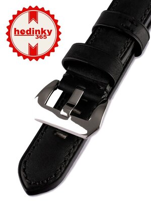 Herren Lederband schwarz HYP-05-BLACK