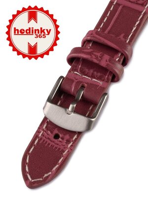 Unisex-Lederarmband lila für W-140-F Uhr